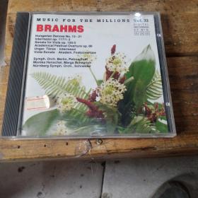 BRAHMS，勃拉姆斯CD