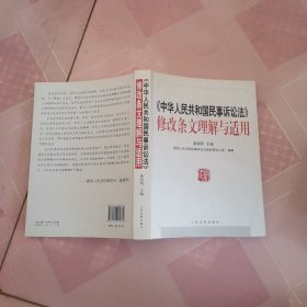 《中华人民共和国民事诉讼法》修改条文理解与适用