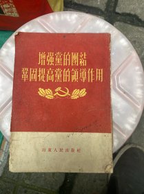 增强党的团结巩固党的领导作用