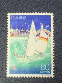 日本地方信销邮票一套（204）