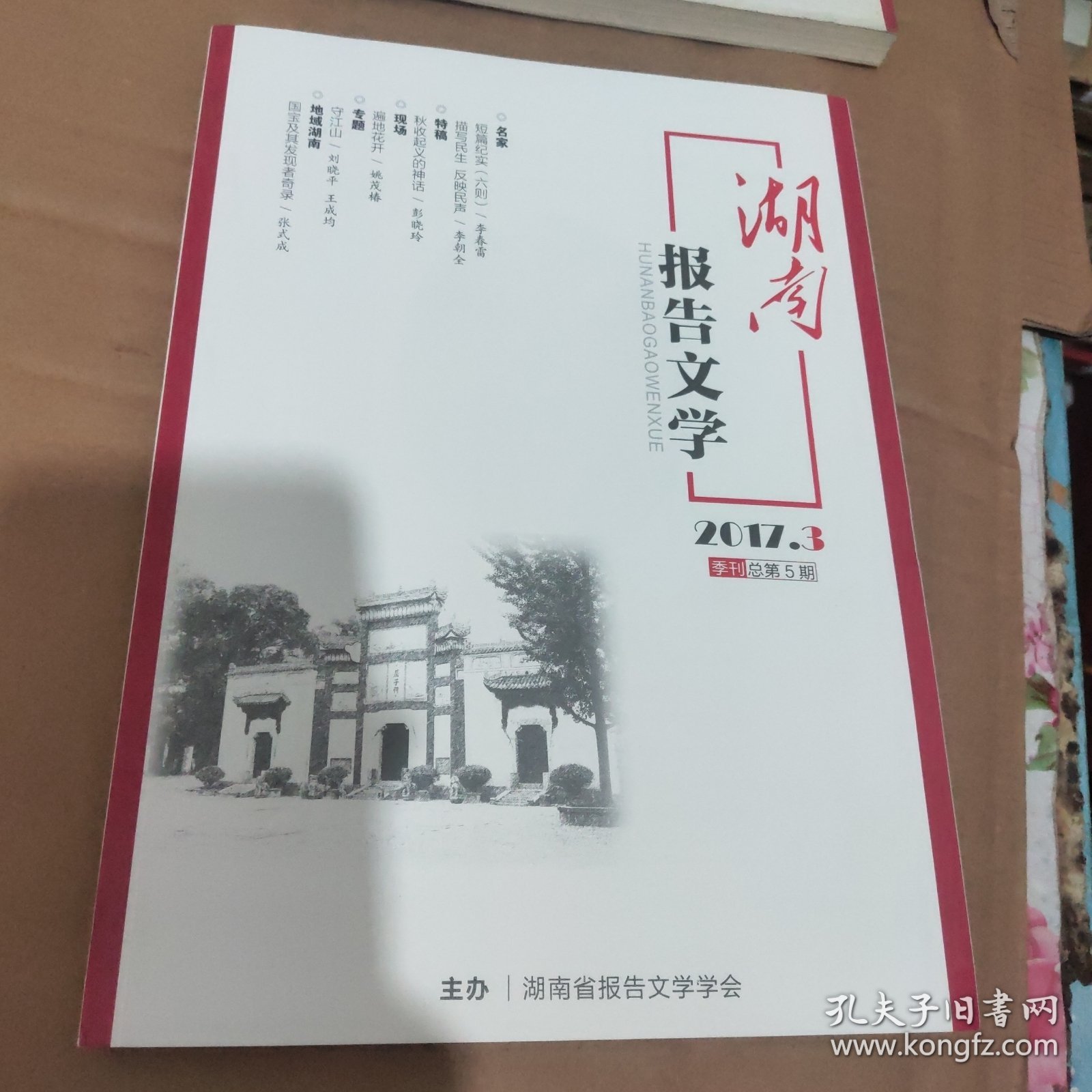 湖南报告文学 2017年第3期 总第5期