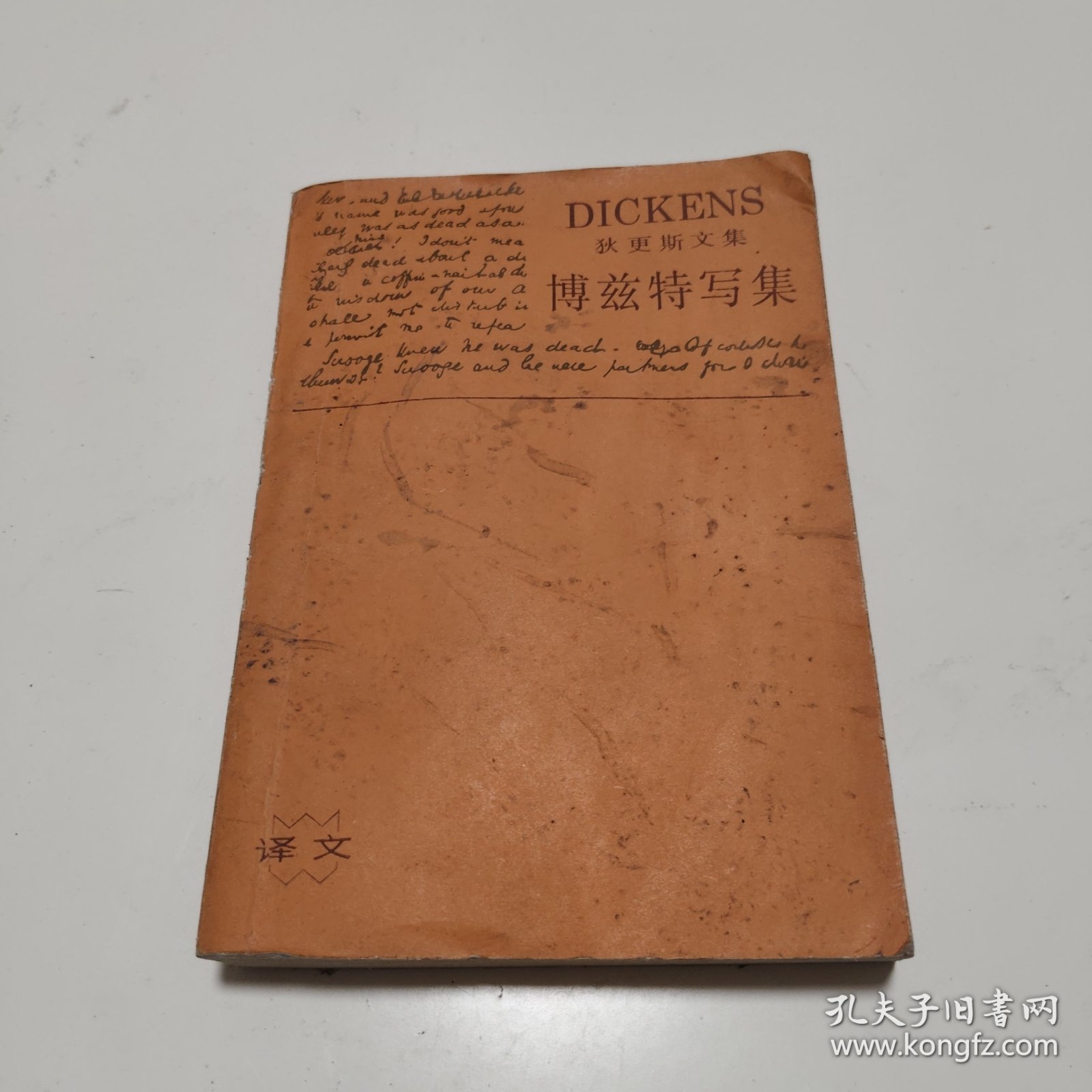 博兹特写集：狄更斯文集