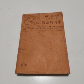 博兹特写集:狄更斯文集