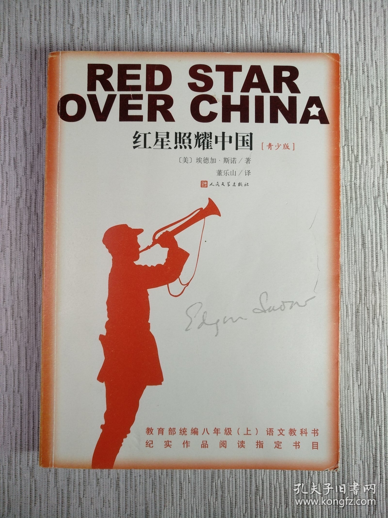 红星照耀中国 青少版（有划线、看图）