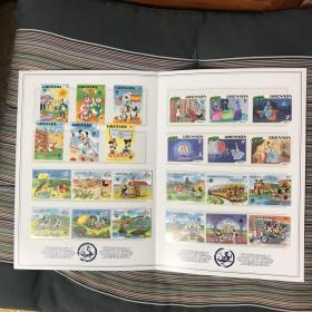 迪士尼主题邮票，内含24枚（第三组）