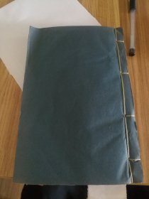 清代厚厚一册手抄本，诗贤文章。