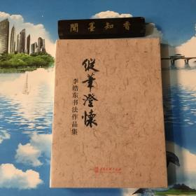 正版现货          纵笔澄怀  李皓东书法作品集    未拆封