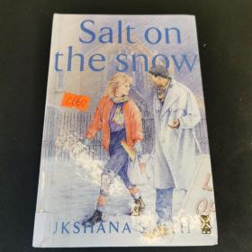 Salt in the snowsnow