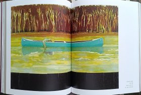 彼得·多伊格 画册，Peter Doig,Cabins and canoes, The unreasonable dilence of world 精装本