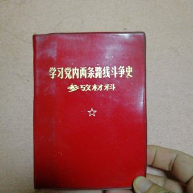 学习党内两条路线斗争史参考材料