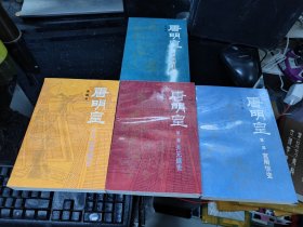 唐明皇：第一部.宫闱惊变+第二部.开元盛世+第三部.魂销骊宫+第四部.天宝狂飙（4册全 合售）