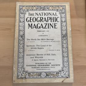 现货 national geographic美国国家地理1919年2月北海水坝，马拉西亚沙捞越，美国的浆果D