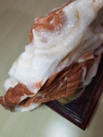 【猪肉石摆件】