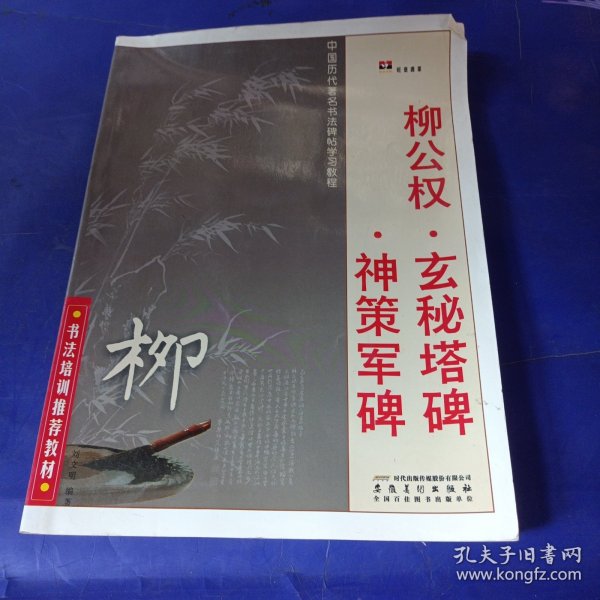 中国历代著名书法碑帖学习教程：柳公权·玄秘塔碑·神策军碑