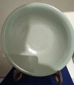汝窑大碗，口径19厘米，高8厘米，漂亮+1555惠让