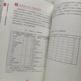 弥散性血管内凝血（DIC）诊断标准和临床检验