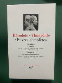 HÉRODOTE , THUCYDIDE Oeuvres complètes