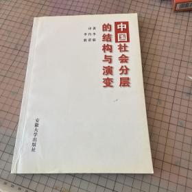 中国社会分层的结构与演变