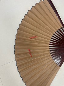 趣江中 大扇面，尺寸76