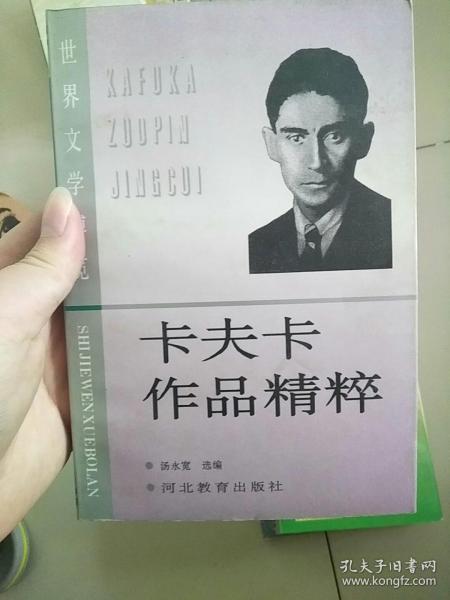 世界文学博览 卡夫卡作品精粹 库存书 参看图片