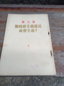 无政府主义还是社会主义