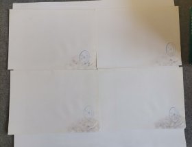 樊圻《山水图册》8张