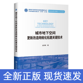 城市地下空間更新改造網(wǎng)絡(luò)化拓建關(guān)鍵技術(shù)