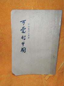 可爱的中国