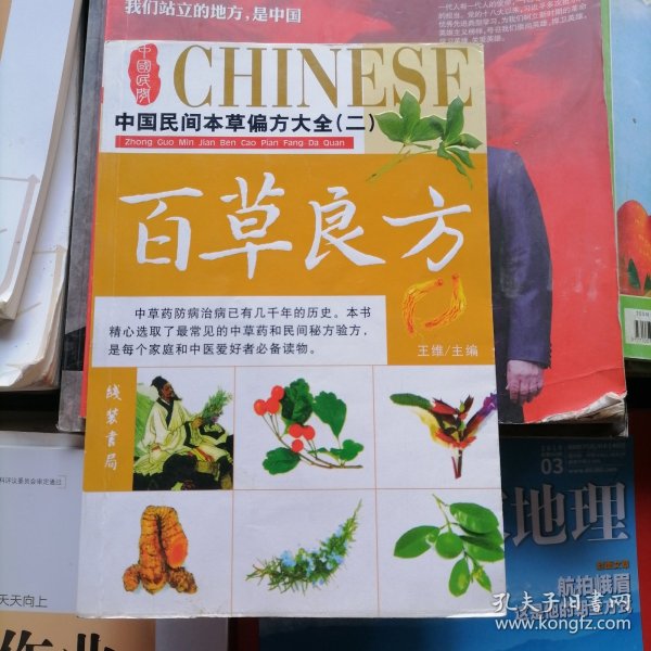 中国民间本草偏方大全（二）百草良方（品相以图片为准）