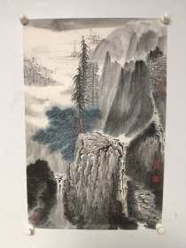 收藏品 名家字画 国画 郭德亮作品 实物照片仔细看图 永远保真 每副画价钱不一，买前咨询