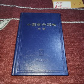 中国音乐词典 续编