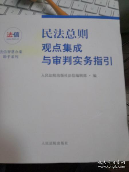 民法总则观点集成与审判实务指引