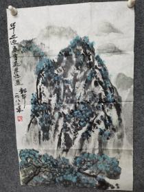 湖北著名书画家，周韶华山水画作品