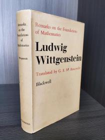 （国内现货，精装版，保存良好）Remarks on the Foundations of Mathematics, revised edition Ludwig Wittgenstein G. H. Von Wright G. E. M. Anscombe Rush Rhees 维特根斯坦重要著作  包含《哲学探究》后半部分的早期版本以及following a rule的重要探讨。