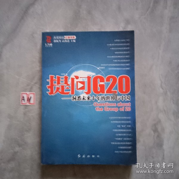 提问G20：洞悉未来十年的世界与中国