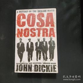 A history of the sicilian mafia cosa nostra 意大利黑手党的历史 英文原版
