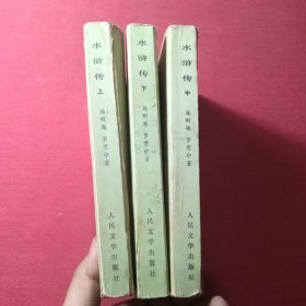水浒传（上中下）全三册