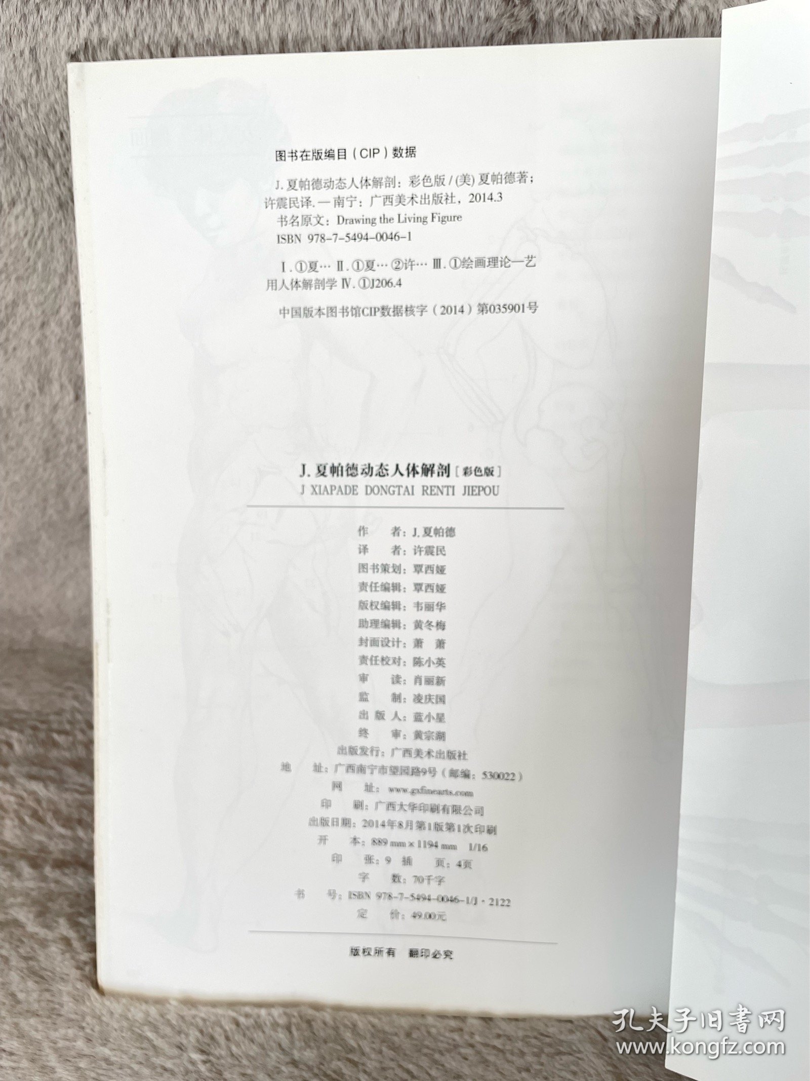 J.夏帕德动态人体解剖：彩色版