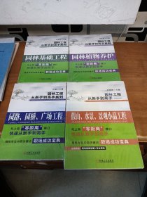 园林工程从新手到高手 系列（四本合售）