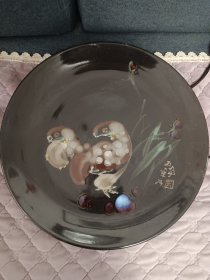 大师朱一圭瓷盘1