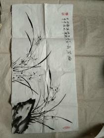 幽芳图 刘殿华作品