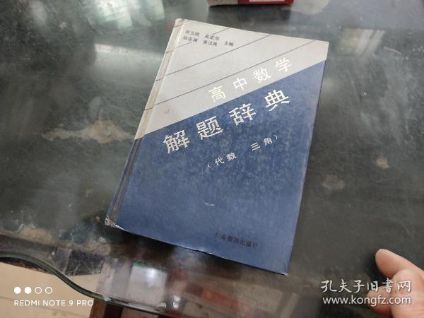 高中数学解题辞典 代数 三角