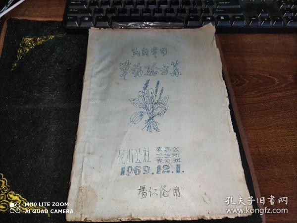 民间常用草药验方集