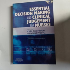 Essential Decision Making and Clinical Judgement for Nurses 护士基本决策与临床判断