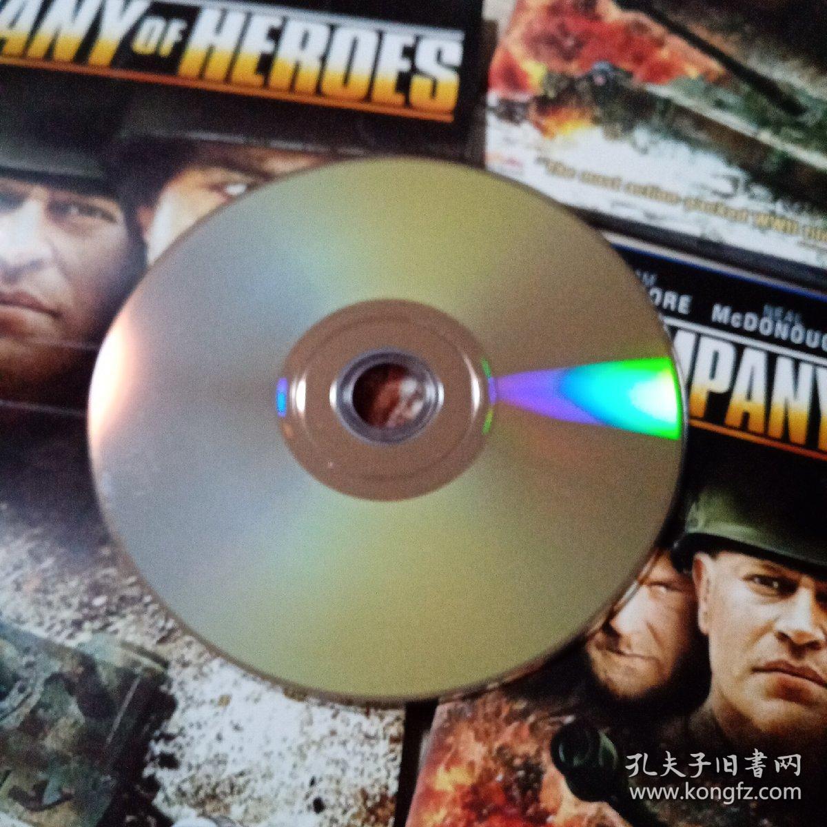 DvD光盘电影英雄连