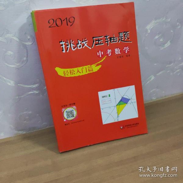 2019 挑战压轴题·中考数学－轻松入门篇