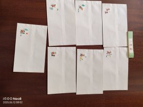 60年代 信封 一组7枚