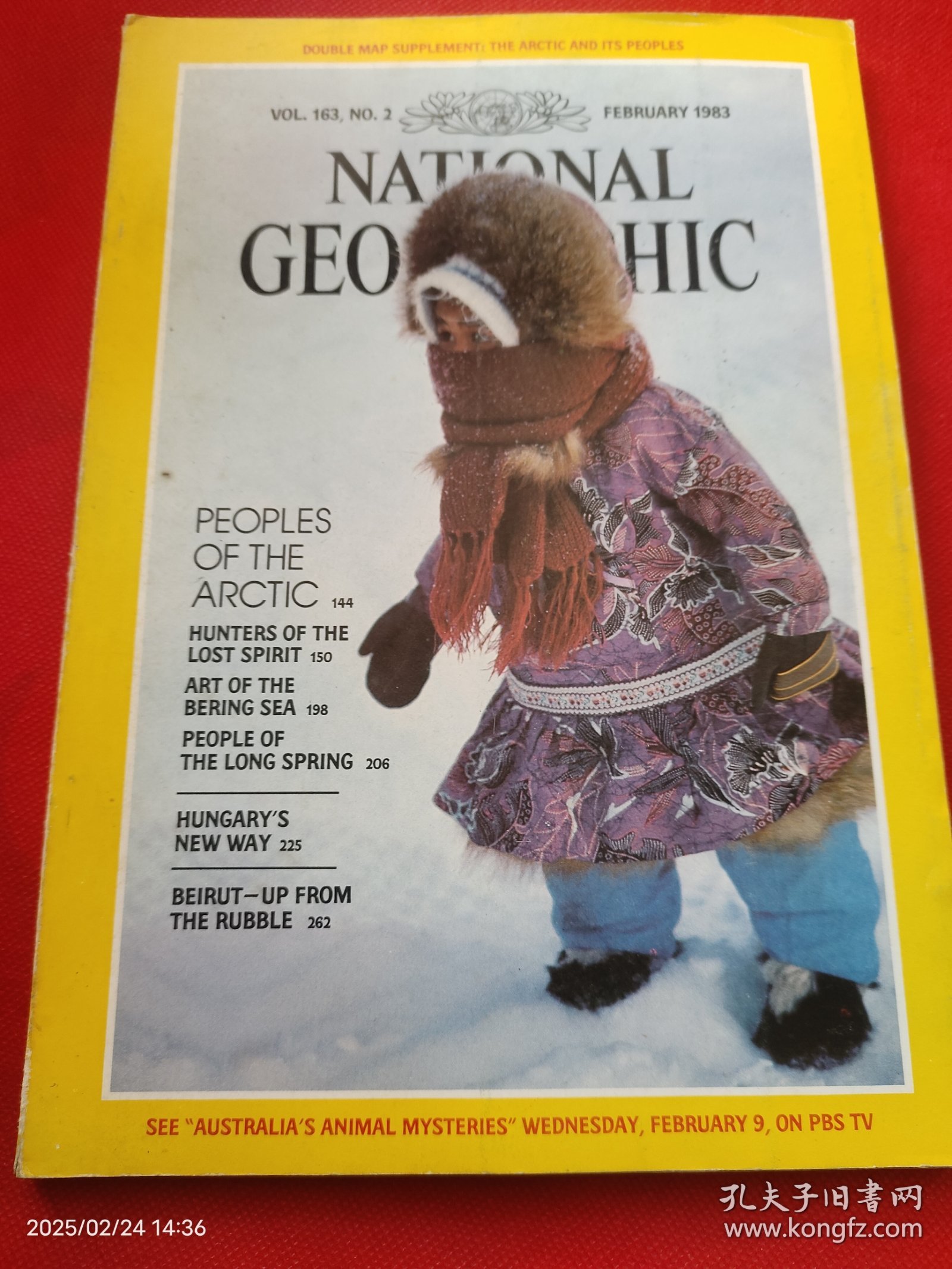 美国国家地理杂志1983年2月