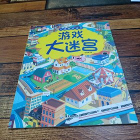 大迷宫游戏书智力大迷宫 儿童迷宫逻辑思维训练幼儿走迷宫书宝宝图画捉迷藏专注力训练智力开发书籍