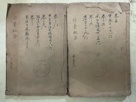 外台秘要（十四——十六、二十八——三十）【2册合售】